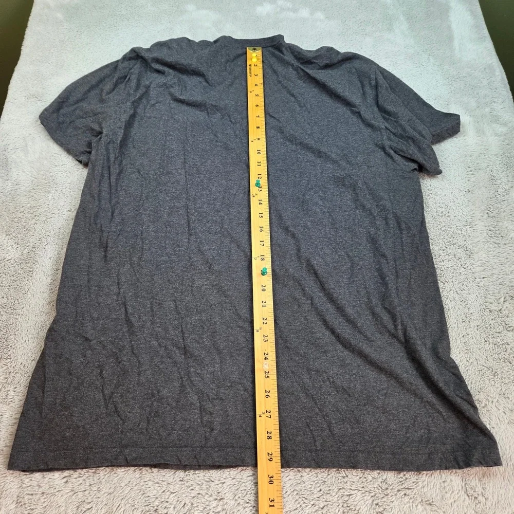 Polo Ralph Lauren T-Shirt Mens 2XL Classic Fit Cotton Pony Logo Charcoal Gray